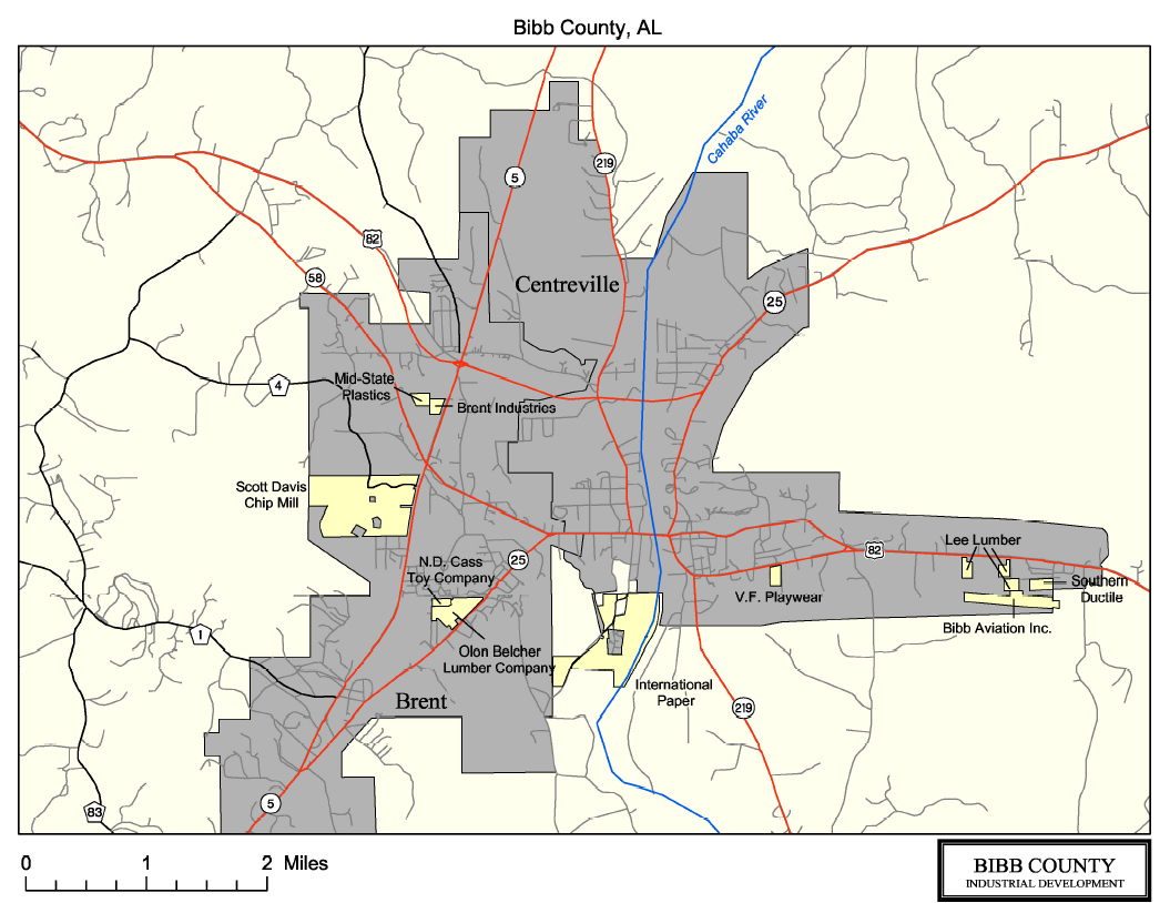 Maps Of Bibb County 3105
